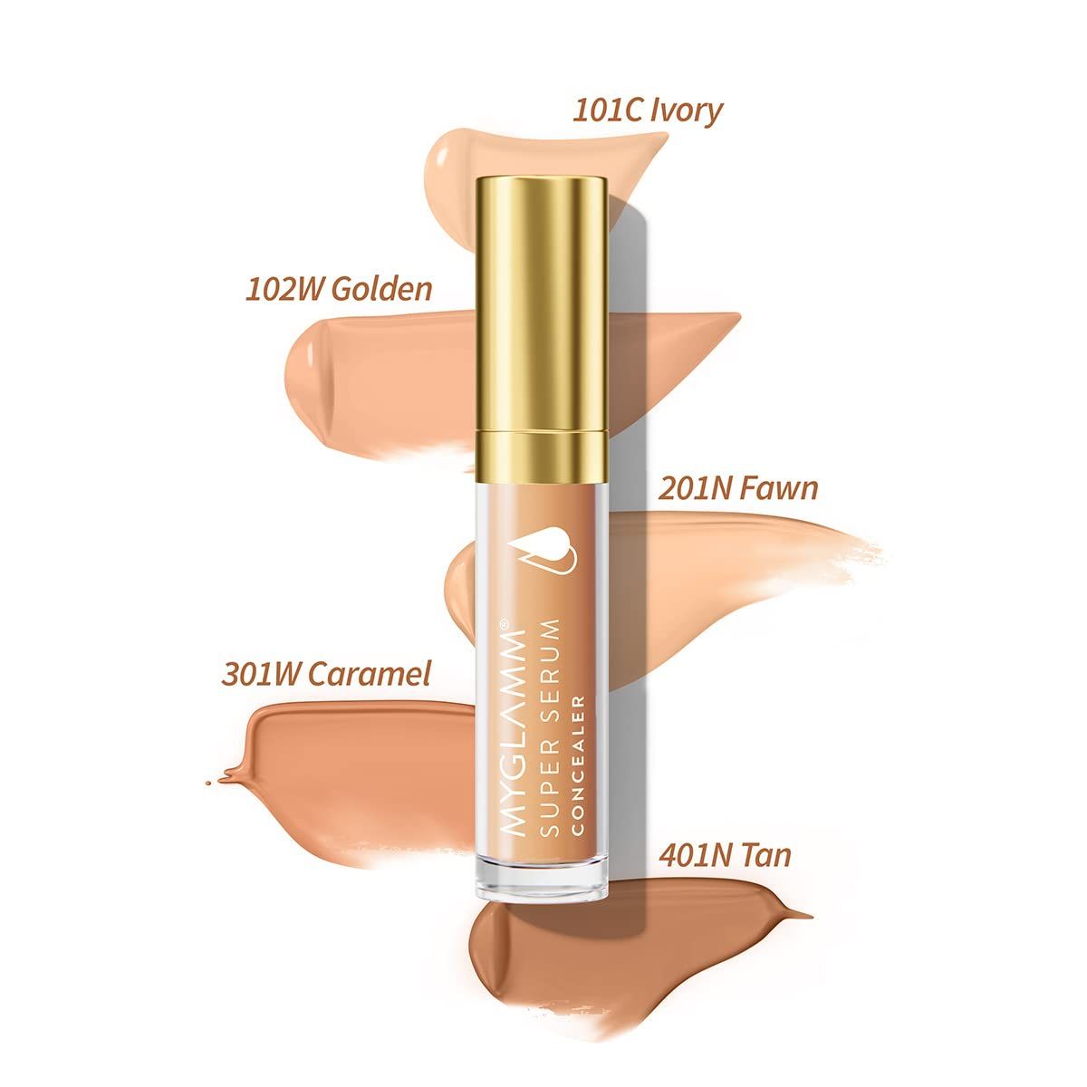 MyGlamm Super Serum Concealer - 201N Fawn - 6g
