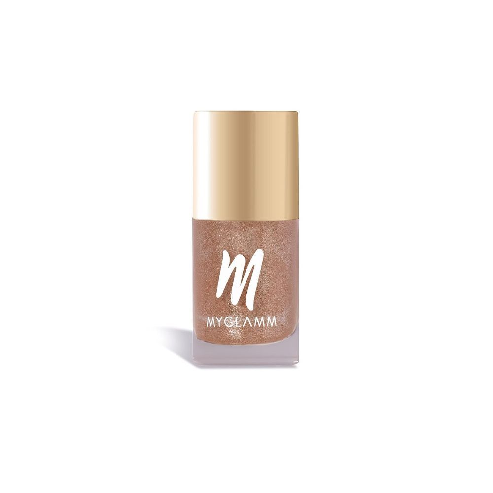 MyGlamm Wandurlust Sand Matt Nail Paint-Baklava (Peach)-11 ml | Long-lasting Sand Matte Nail Polish