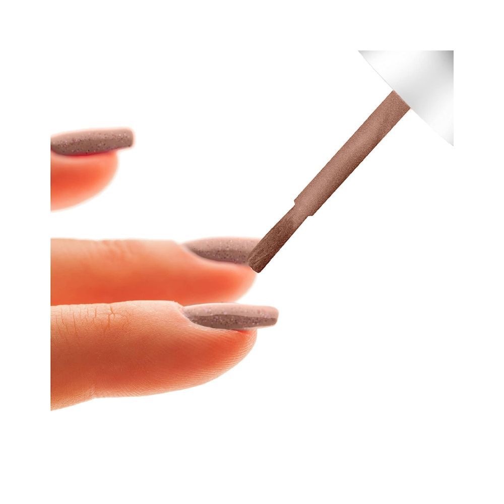MyGlamm Wandurlust Sand Matt Nail Paint-Baklava (Peach)-11 ml | Long-lasting Sand Matte Nail Polish