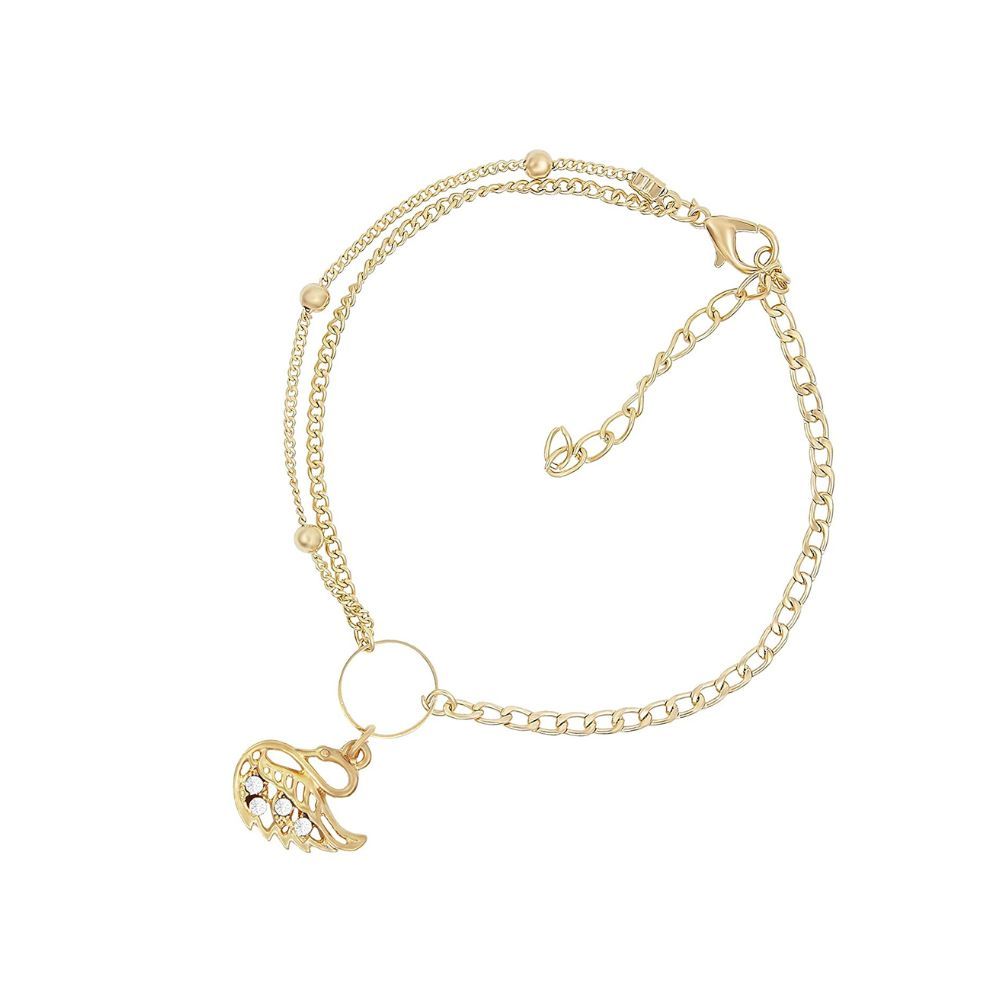 Nakabh Latest Single Leg anklets for Women Stylish Girls