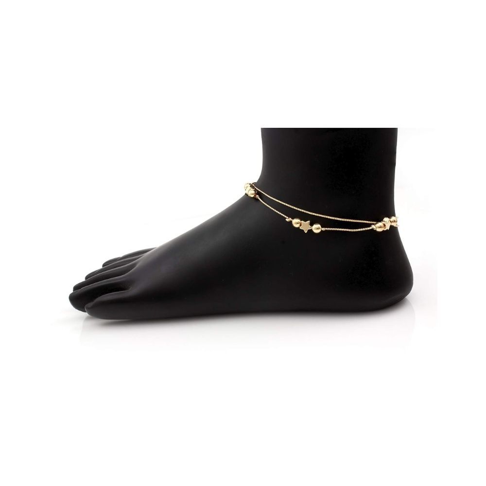Nakabh Latest Single Leg anklets for Women Stylish Girls