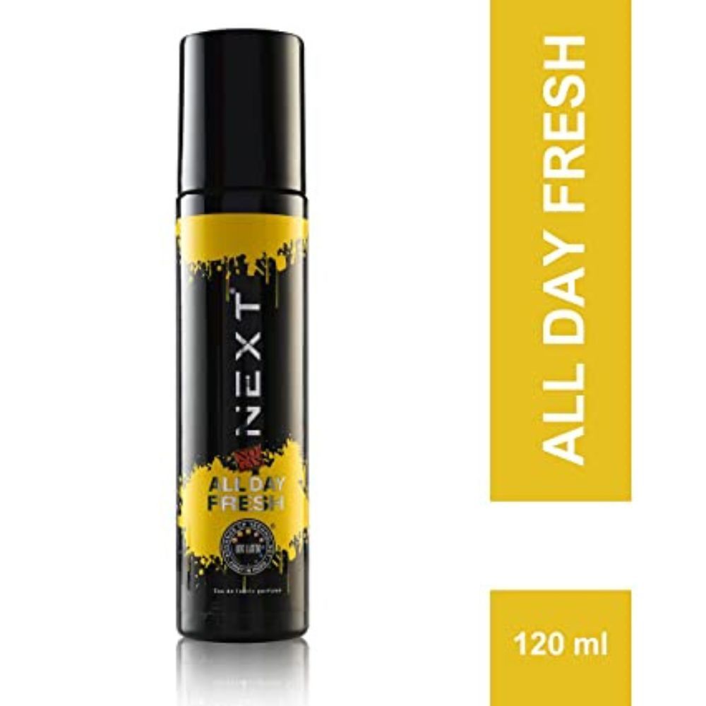 NEXT CARE ALL DAY FRESH &FRESH O FRESH 120 ML No Gas Deo for men| long lasting perfume