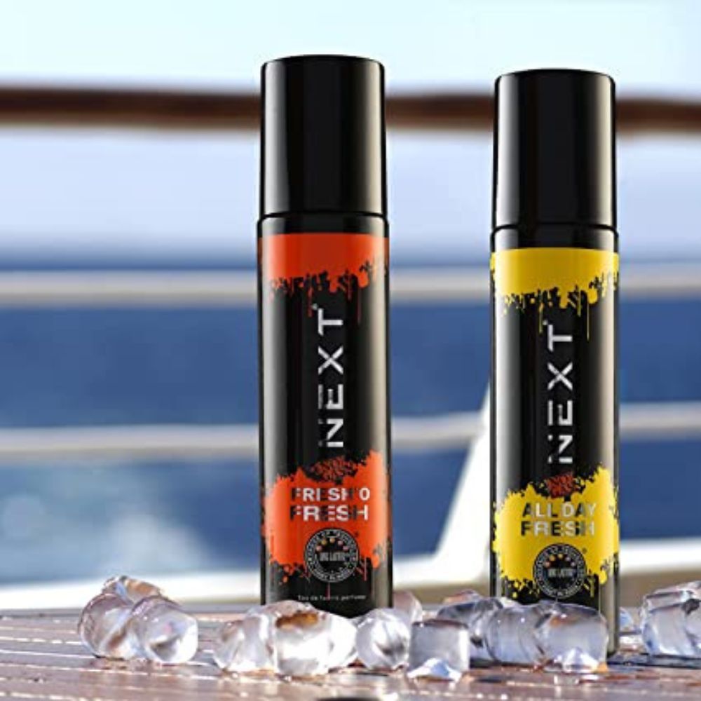 NEXT CARE ALL DAY FRESH &FRESH O FRESH 120 ML No Gas Deo for men| long lasting perfume