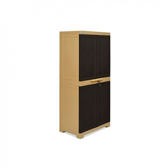 Nilkamal Freedom Mini Medium (FMM) Plastic Cabinet for Storage| Space & Clothes Organizer