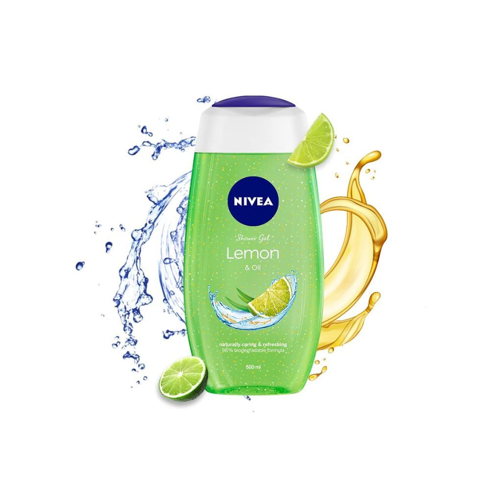 NIVEA Body Wash, Lemon & Oil Shower Gel