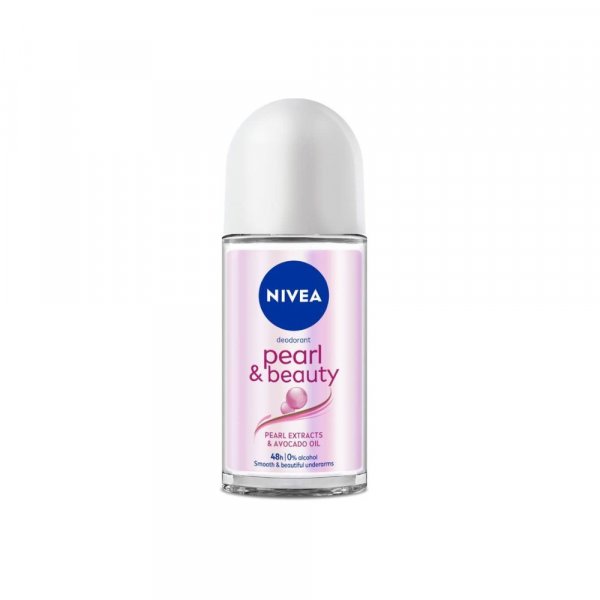 NIVEA Deodorant Roll On, Pearl &amp; Beauty For Women 50ml