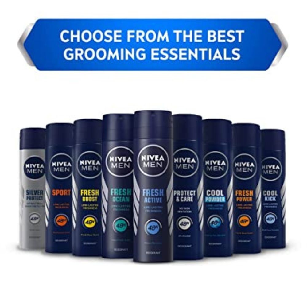 Nivea Fresh Active Deodorant Roll On For Men , 50 ml