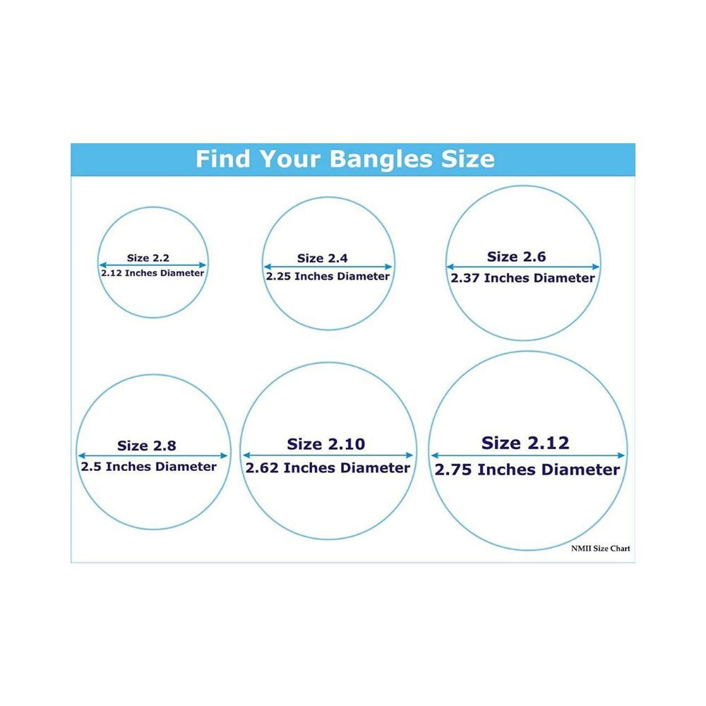 NMII Fashionable & Trendy Acrylic Glossy Bangle Set