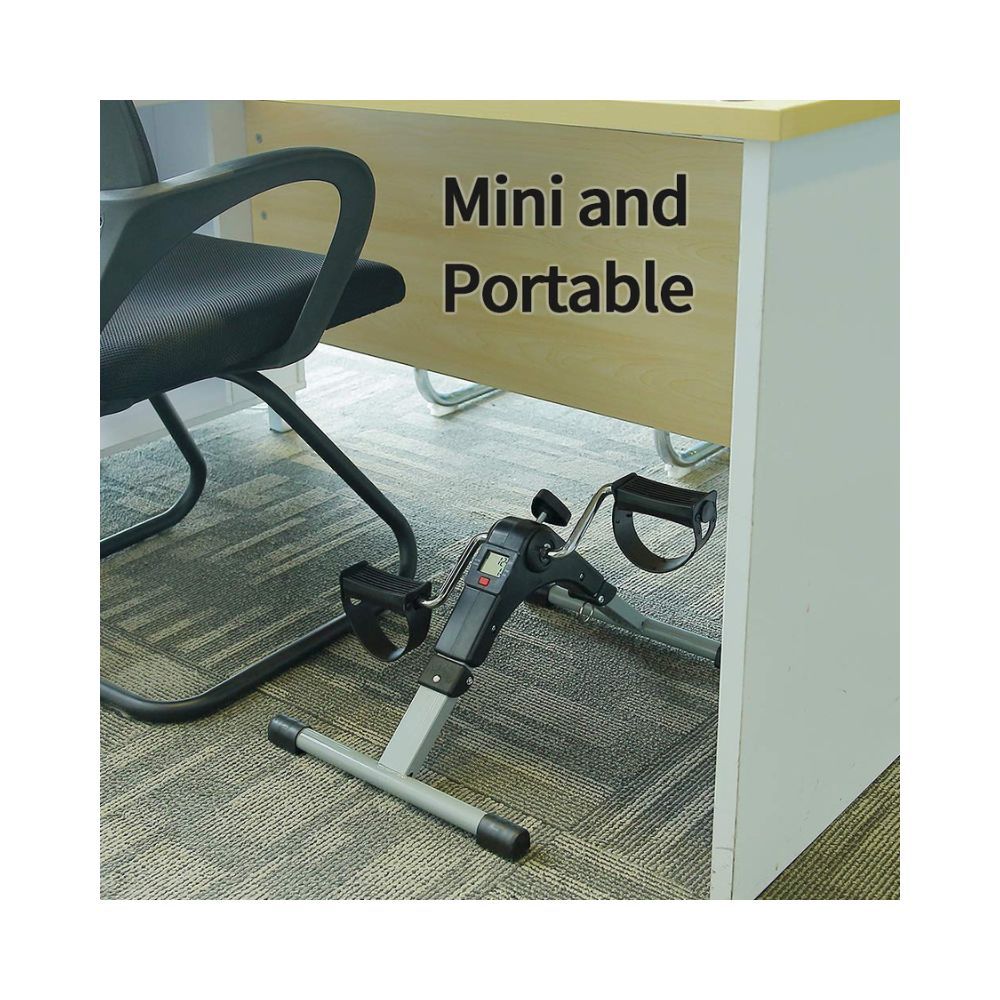 No Installation Ready to Use LCD Digital Display Foldable Mini Hand, Foot, Arm, Leg Paddle Exerciser , Multicolor