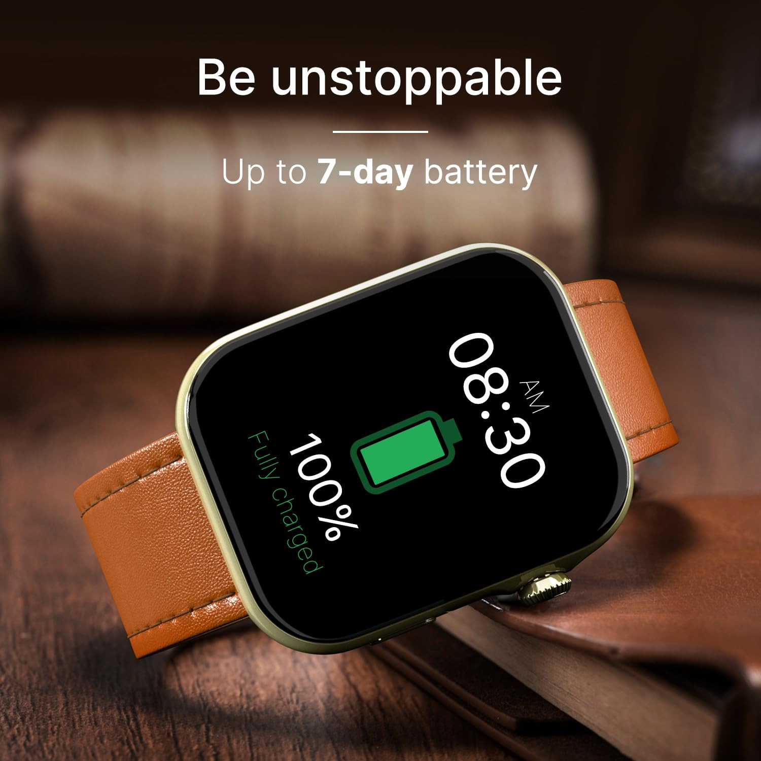 Noise ColorFit Ultra 3 Bluetooth Calling Smart Watch with Biggest 196 AMOLED Display Premium Metallic Build Functional Crown Gesture Control with Metallic Strap Glossy Silver Elite Edition