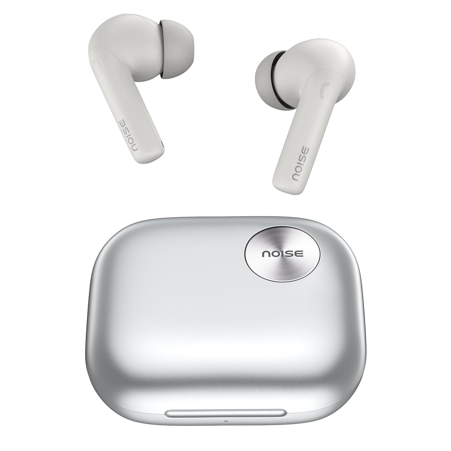 Noise Newly Launched Air Buds Pro 6 in Ear Truly Wireless Earbuds with Hybrid ANC up to 49dB LHDC with 124mm Titanium Driver 50H of Playtime Google Fast Pair BT v53Nimbus Grey