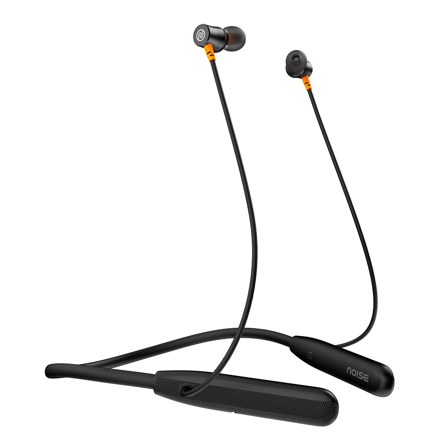 Noise Newly Launched Airwave Bluetooth Neckband with 50H of Playtime 3 EQ Modes ENC for Calling Low LatencyUpto 50ms 10mm Driver BT v53Jet Black