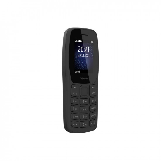 Nokia 105 Classic | Single Sim Keypad Phone with Built-in UPI Payments, Long-Lasting Battery, Wireless FM Radio, Charger in-Box | Charcoal