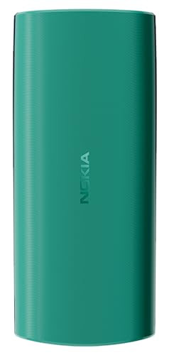 Nokia 106 Dual Sim Keypad Phone with Built-in UPI Payments App Long-Lasting Battery Wireless FM Radio  MP3 Player and MicroSD Card Slot  Green