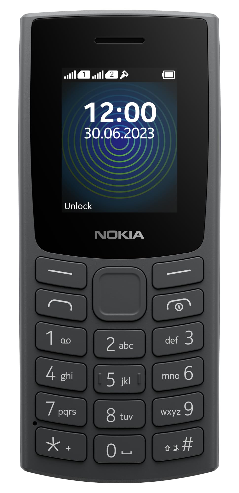 Nokia 110 4 MB RAM 32 GB Storage Black