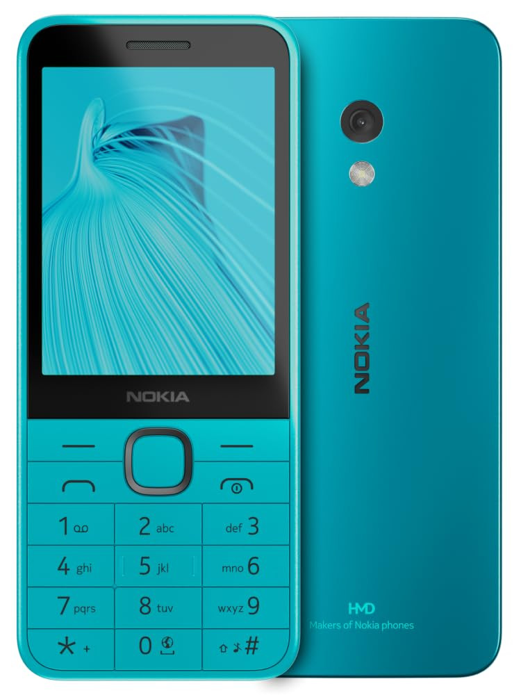 Nokia 235 4G  All-New 4G Keypad Phone with Dual SIM Scan  Pay UPI Rear Camera Wireless FM Radio MP3 Player Bluetooth  USB Type C  Blue