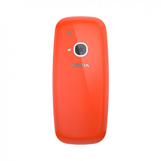 Nokia 3310 Dual SIM Keypad Phone with MP3 Player, Wireless FM Radio and Rear Camera | Red