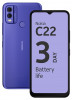 Nokia C22 | 3-Day Battery Life | 4GB RAM (2GB RAM + 2GB Virtual RAM) | 13 MP Dual Rear AI Camera with Night &amp; Portrait Mode | IP52 | Purple