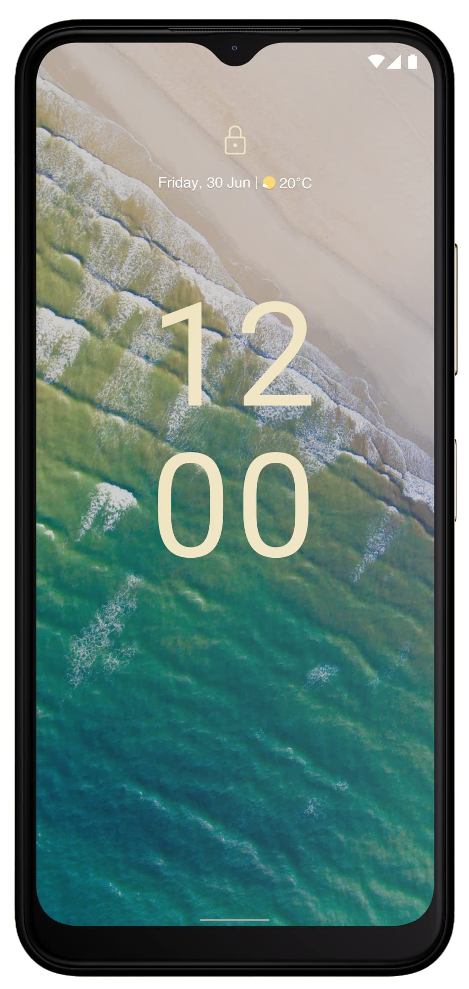 Nokia C32 with 50MP Dual Rear AI Camera  3-Day Battery Life  Toughened Glass Back  12GB RAM with Memory Extension 6GB RAM  6GB Virtual RAM  Android 13  Breezy Mint