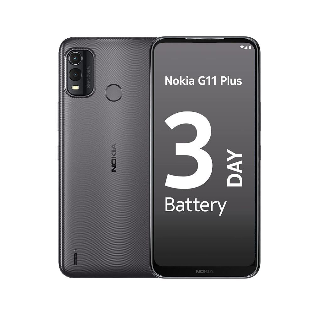 Nokia G11 Android 12 Smartphone 4GB RAM + 64GB StorageBlack