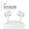 Nokia Go Earbuds+ True Wireless Portable Bluetooth 5.0 in-Ear Headphones with Touch Control - Comfortable Fit, Voice Assistant-Enabled, 26 Hours Use with Charging Case Earbuds with Mic TWS-201 (White)