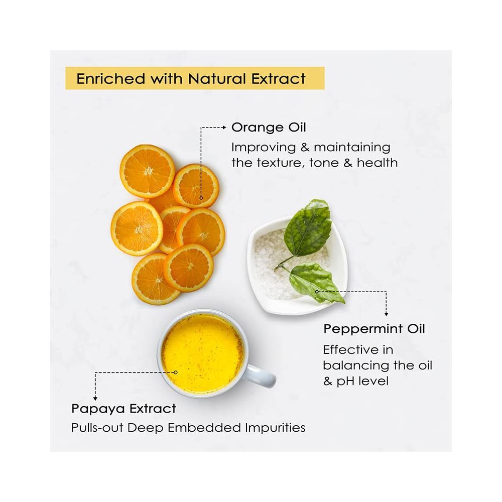 NutriGlow NATURAL'S Advanced Pro Formula Papaya Facial Kit for Glowing Skin