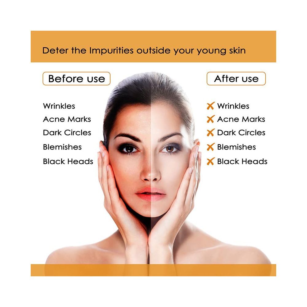 NutriGlow NATURAL'S Advanced Pro Formula Papaya Facial Kit for Glowing Skin