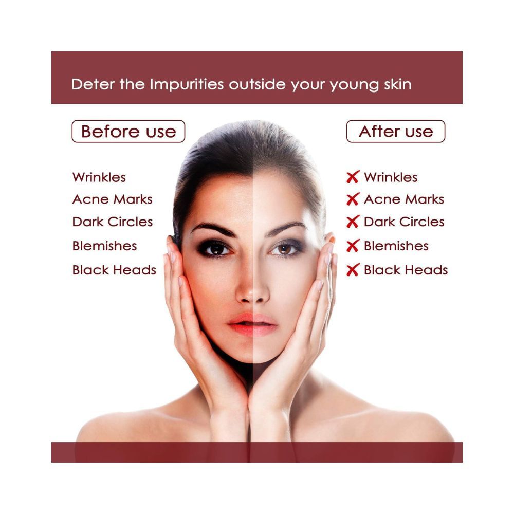 NutriGlow Wine Facial Kit For Radiant Glow, All Skin Types- 250g+10ml