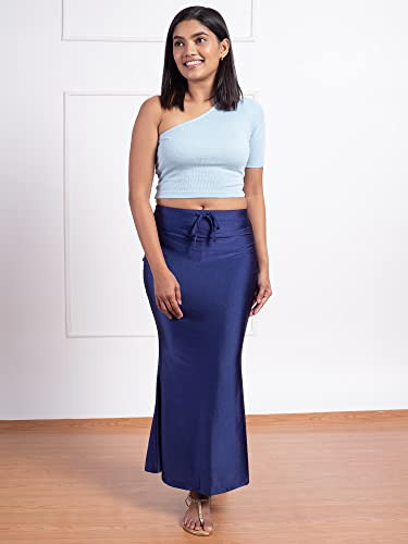 NYKD Everyday Saree Petticoat for Women - Shapewear with Drawstring, Side  Slit, Mermaid Cut - Saree Shapewear, NYOE01