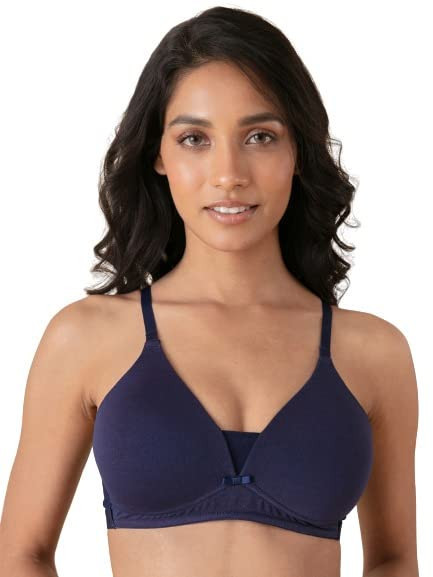 NYKD Wireless Everyday Cotton Bra for Women Daily Use - Wire-Free