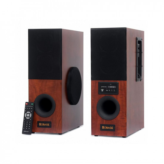 OBAGE DT-31 100 Watts Dual Tower Home Theatre System with Optical in, Bluetooth 5.0,USB,FM,AUX