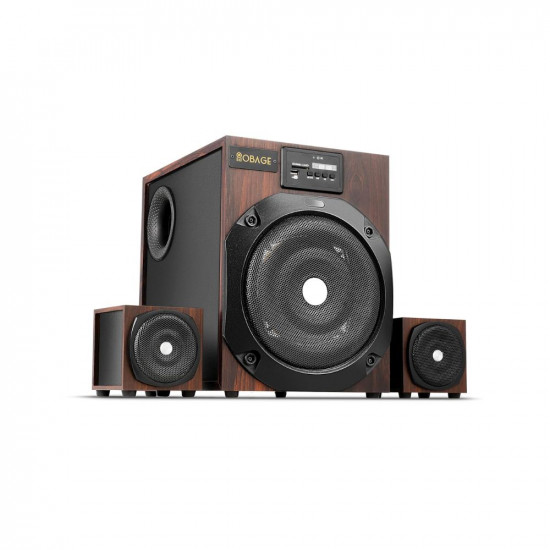 OBAGE HT-303 2.1 Home Theatre Speaker System with Bluetooth 5.0, Optical in, AUX, FM, USB Port