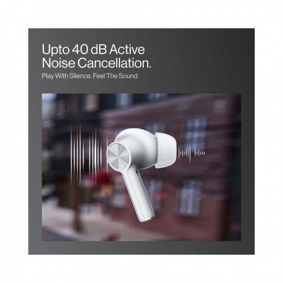 OnePlus Buds Z2 Bluetooth Truly Wireless in Ear Earbuds with mic, Active Noise Cancellation, 10 Minutes Flash Charge & Upto 38 Hours Battery (Obsidian Black)
