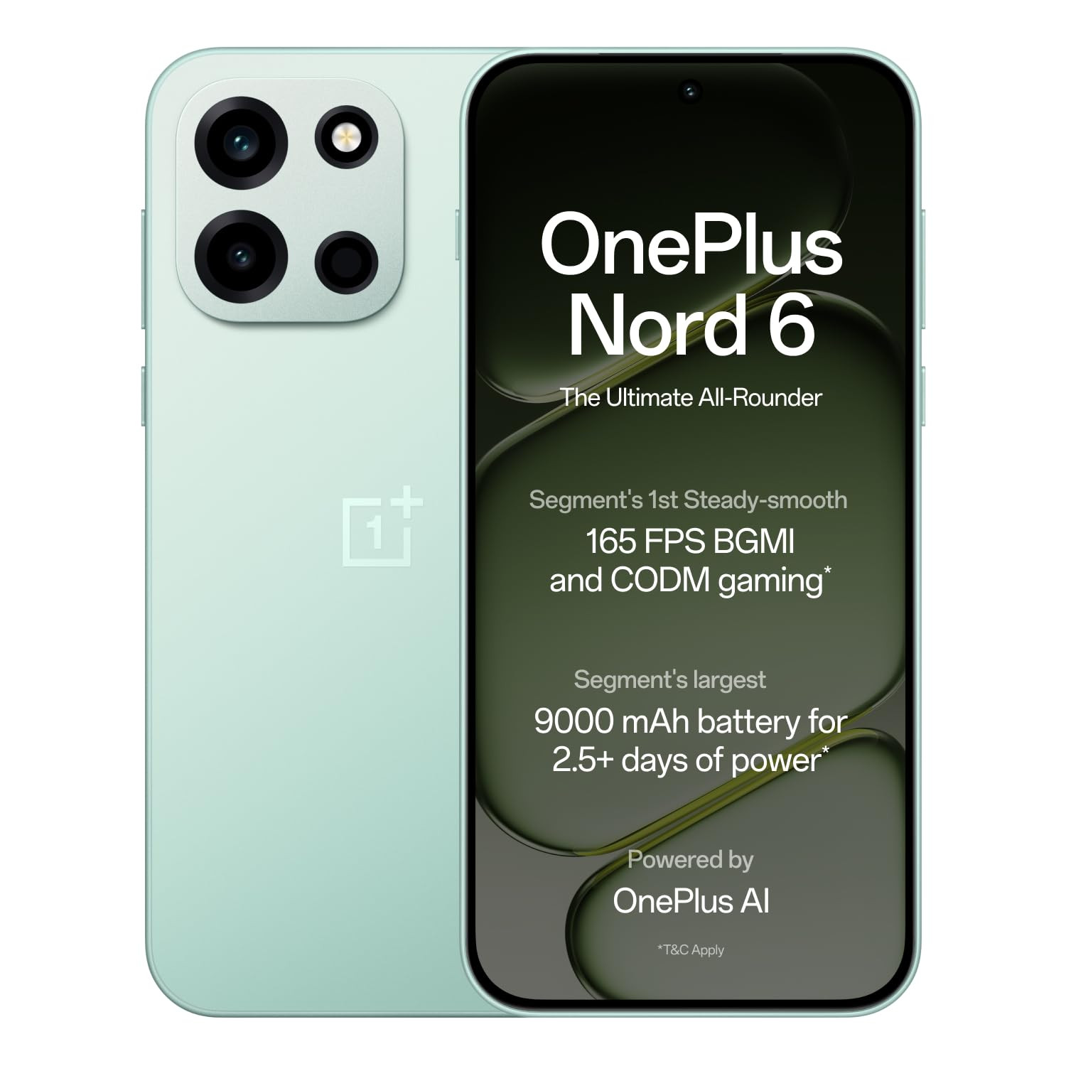 OnePlus Nord 6 12 GB RAM 256 GB Storage Fresh Mint