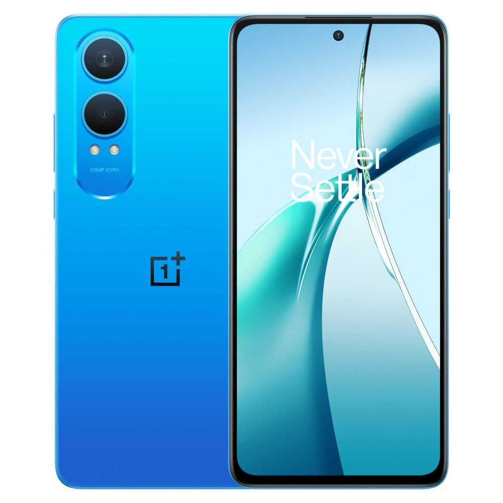 OnePlus Nord CE4 Lite 5G Mega Blue 8GB RAM 256GB Storage  Lifetime Display Warranty  5500 mAh Battery 80W SUPERVOOC and Reverse Charging  50MP Camera with OIS  120Hz AMOLED Display