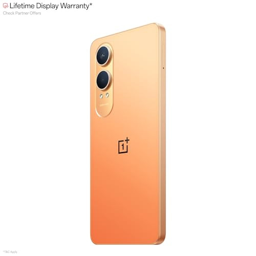 OnePlus Nord CE4 Lite 5G Ultra Orange 8GB RAM 128GB Storage  Lifetime Display Warranty  5500 mAh Battery 80W SUPERVOOC and Reverse Charging  50MP Camera with OIS  120Hz AMOLED Display