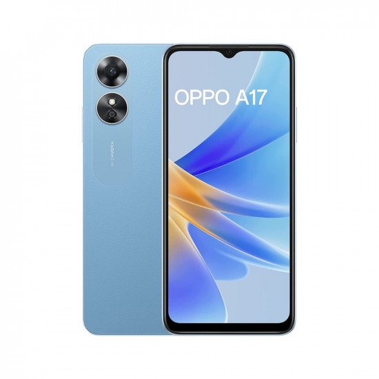 Oppo A17 (Lake Blue, 4GB RAM, 64GB Storage) with No Cost EMI/Additional Exchange Offers