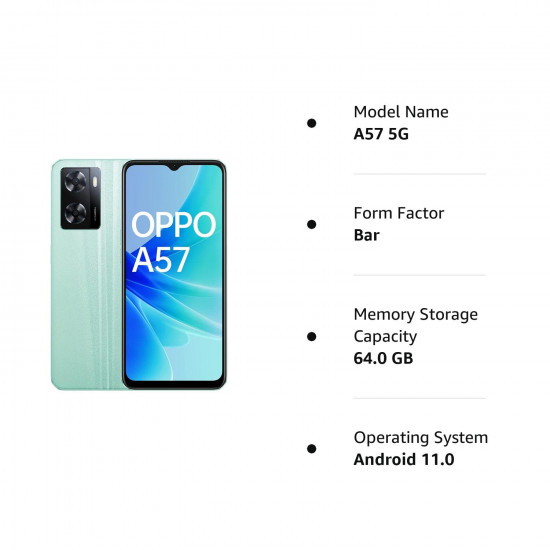 Oppo A57 (Glowing Green, 4GB RAM, 64 Storage) with No Cost EMI/Additional Exchange Offers