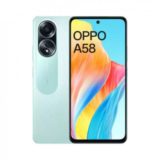 OPPO A58 (Dazzling Green, 128 GB) (6 GB RAM)