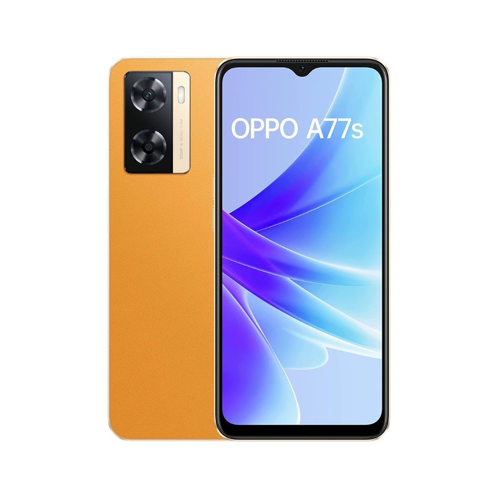 Oppo A77s (Orange, 8GB RAM, 128 Storage)