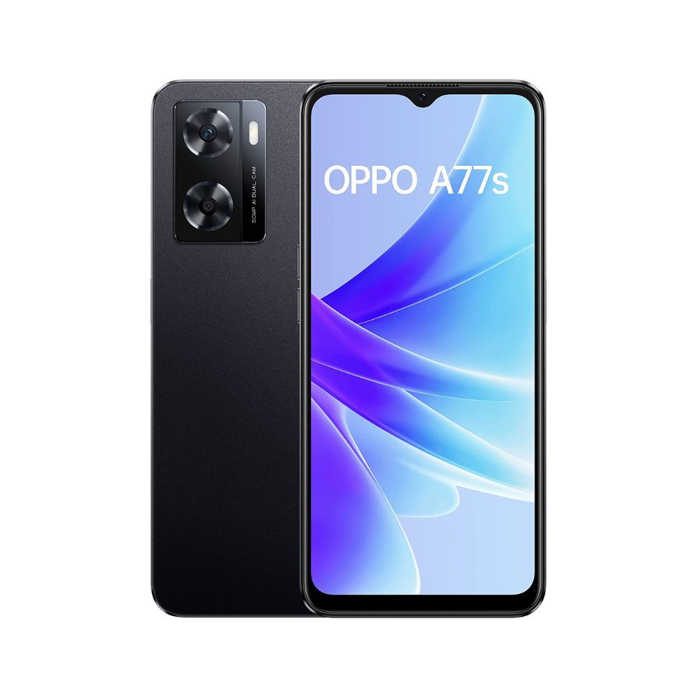 Oppo A77s (Starry Black, 8GB RAM, 128 Storage)