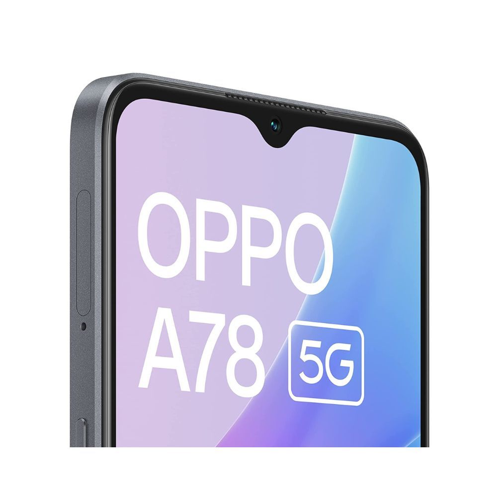 Oppo A78 5G (Glowing Black, 8GB RAM, 128 Storage)