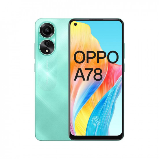 OPPO A78 (Aqua Green, 8GB RAM, 128GB Storage) | 6.4