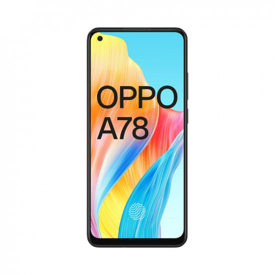 OPPO A78 (Mist Black, 8GB RAM, 128GB Storage) | 6.4