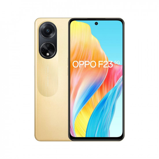 OPPO F23 5G (Bold Gold, 8GB RAM, 256GB Storage) | 5000 mAh Battery with 67W SUPERVOOC Charger