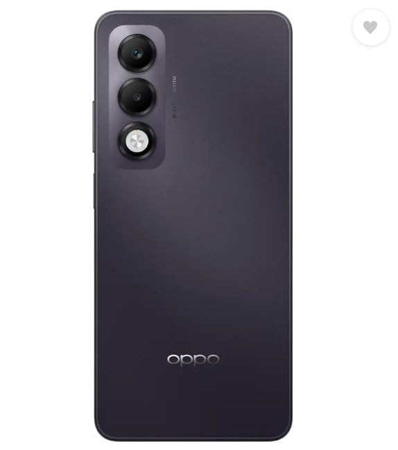 OPPO K13x 5G 6000mAh and 45W SUPERVOOC Charger  AI Midnight Violet 128 GB 8 GB RAM