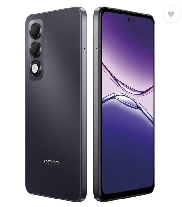 OPPO K13x 5G 6000mAh and 45W SUPERVOOC Charger  AI Midnight Violet 128 GB 8 GB RAM