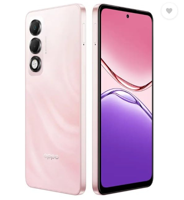 OPPO K13x 5G 6000mAh and 45W SUPERVOOC Charger  AI Sunset Peach 128 GB 6 GB RAM