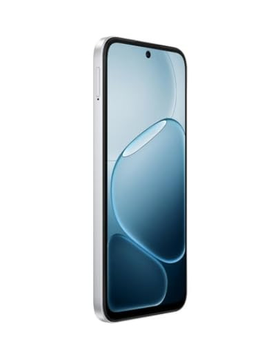 OPPO K14 5G Smartphone Prism White 6GB RAM 128GB Storage 7000 mAh Battery 45W Fast Charge