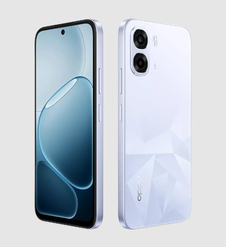 OPPO K14x 5G Smartphone 6GB RAM 128GB Storage ICY Blue Dual Camera 48-Month Fluency Protection